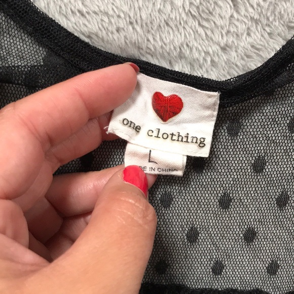 Metallic, Polka Dotted Mesh Party Dress - Picture 3 of 6